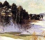 Famous Brook Paintings - Thawing Brook